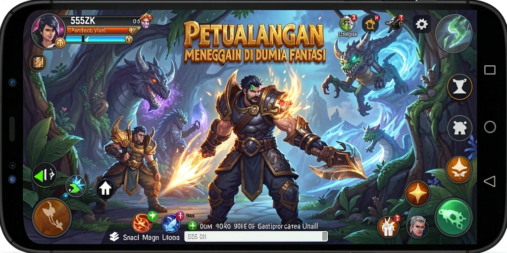 Tangkapan layar game 555ZK menampilkan aksi seru dan grafik menawan.