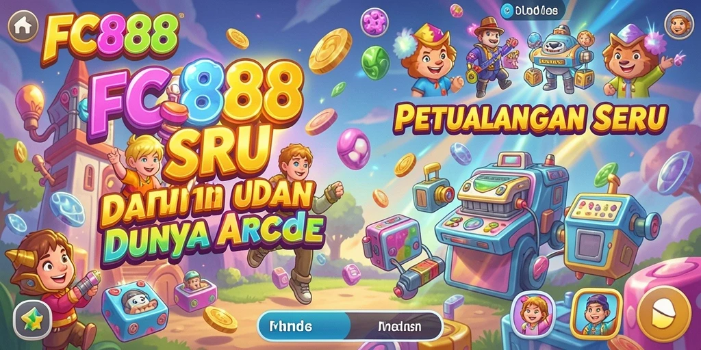 Tangkapan layar gameplay FC888 menampilkan aksi seru dalam dunia Arcade.