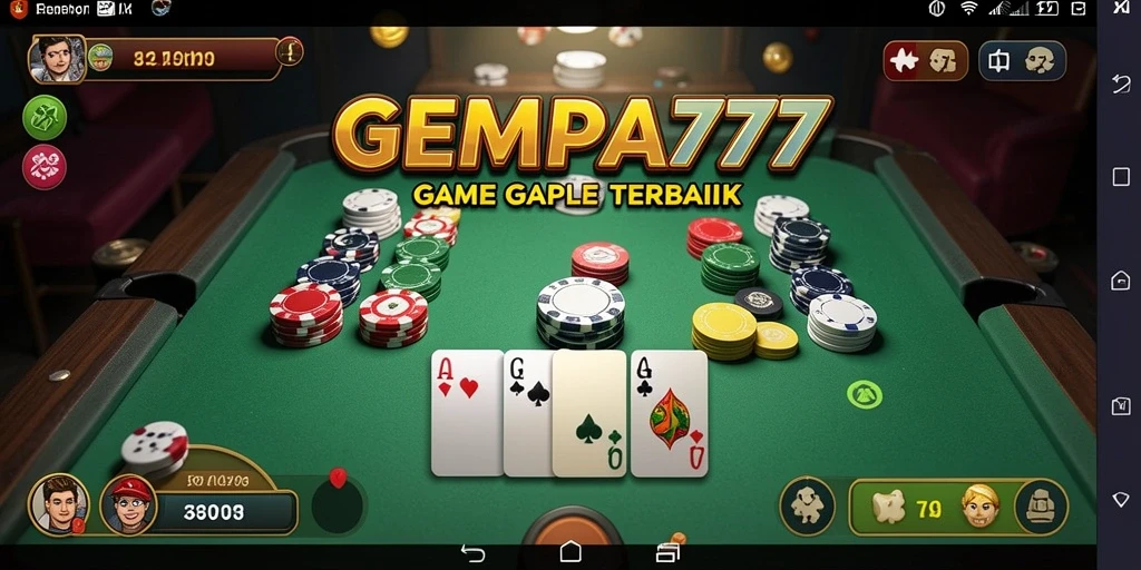 Tampilan gameplay seru dan interaktif dari GEMPA777 di layar Anda.