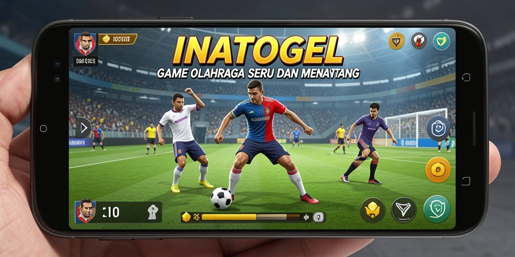 Tampilan gameplay seru dan interaktif dari INATOGEL.