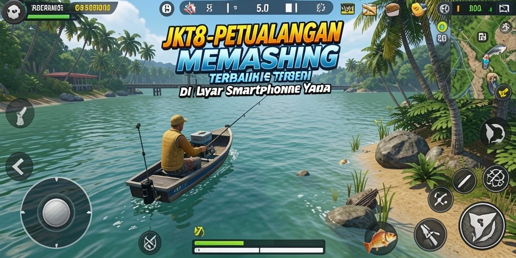 Tangkapan ikan terbaik dalam JKT8 dengan grafik memukau.