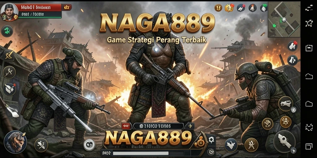 Gameplay SLG yang mendebarkan dan strategi dalam NAGA889.