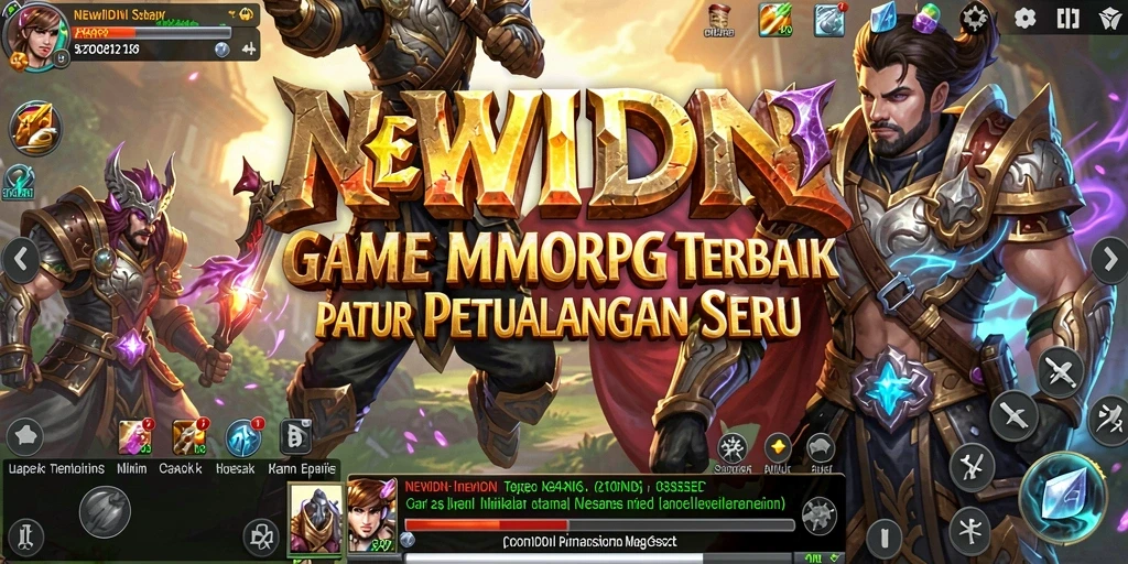 Gameplay seru dari NEWIDN dengan petualangan yang mendebarkan.